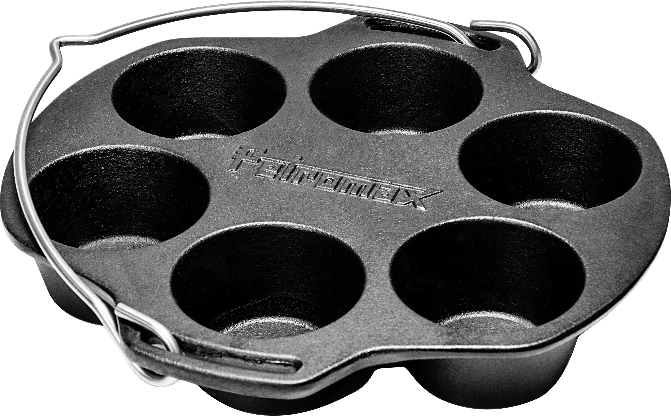 Petromax Muffinform mf6 Gusseisen 4,5 x 27 cm