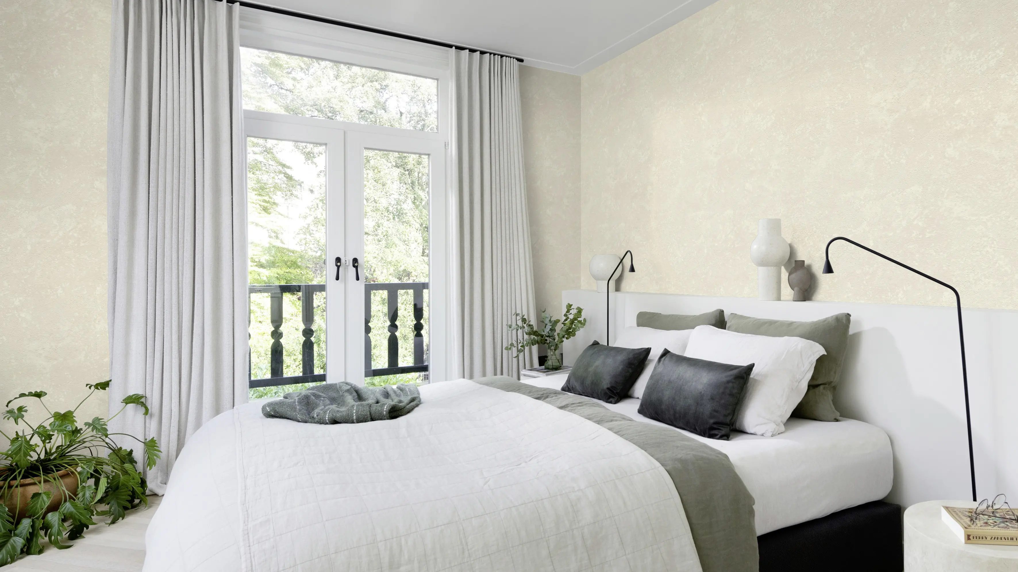 Rasch Vliestapete 315110 Beige-Hellbeige Uni 10,05 m x 0,53 m