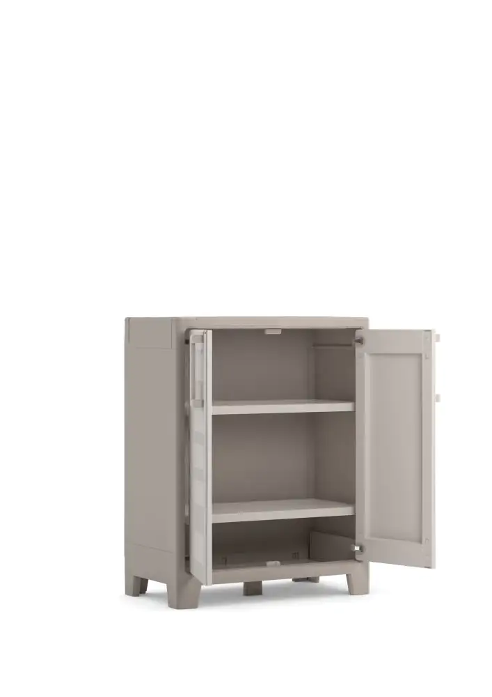 Kis Kunststoffschrank Gulliver Nieder 100 x 80 x 44 cm beige Kis Kunststoffschrank Gulliver Nieder 100 x 80 x 44 cm beige
