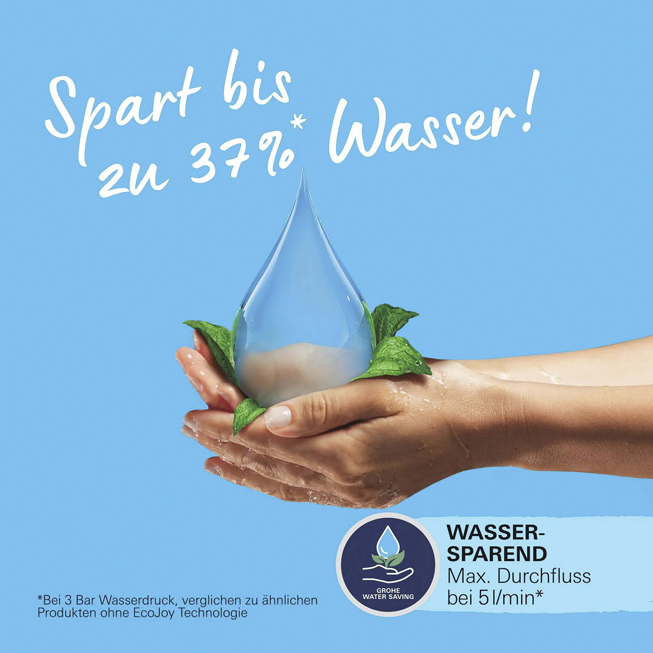 Grohe Quickfix Waschtischarmatur Start M-Size verchromt