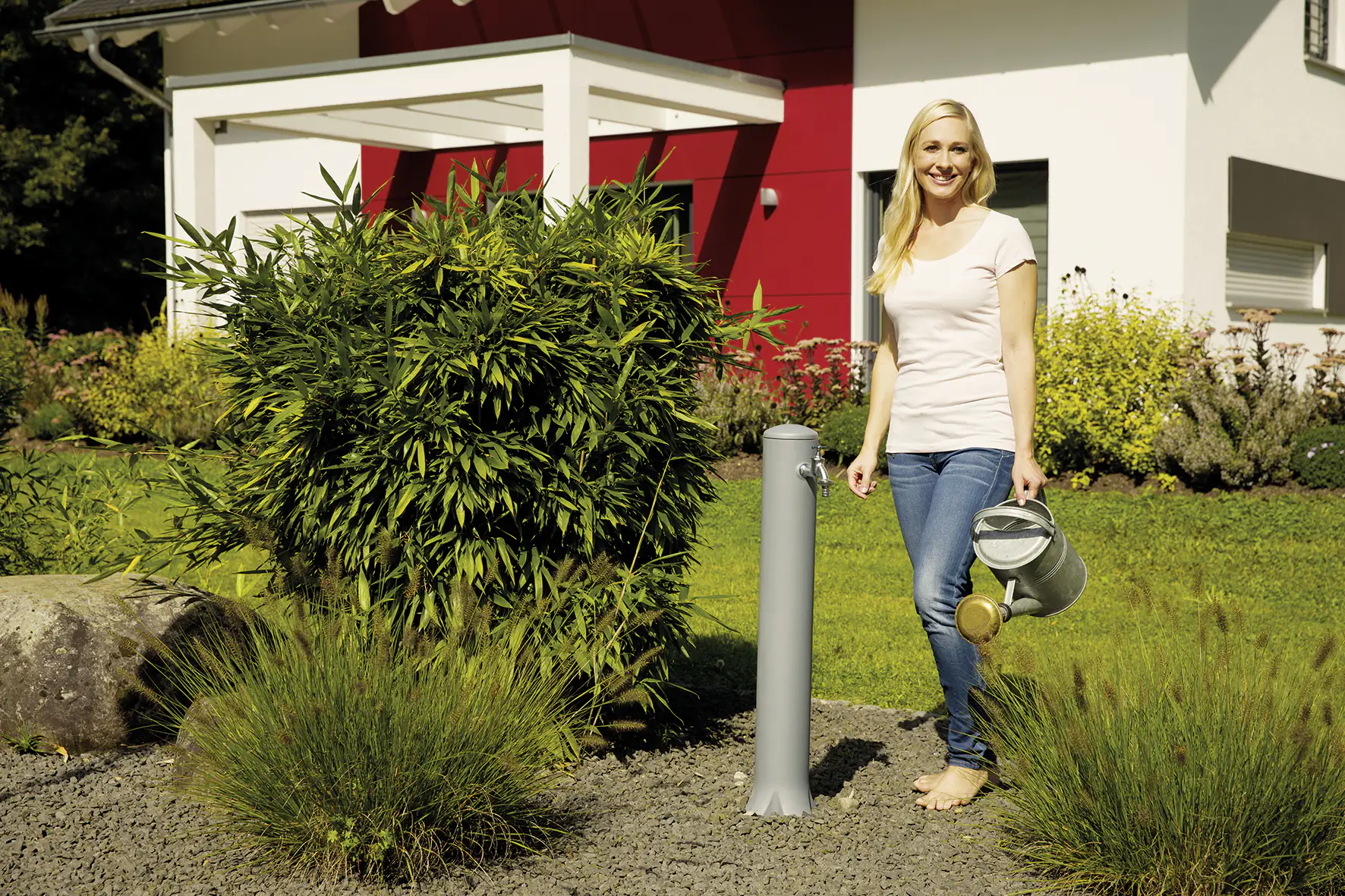 Garantia Wasserzapfsäule Rondo Ø 12,5 cm x 90 cm