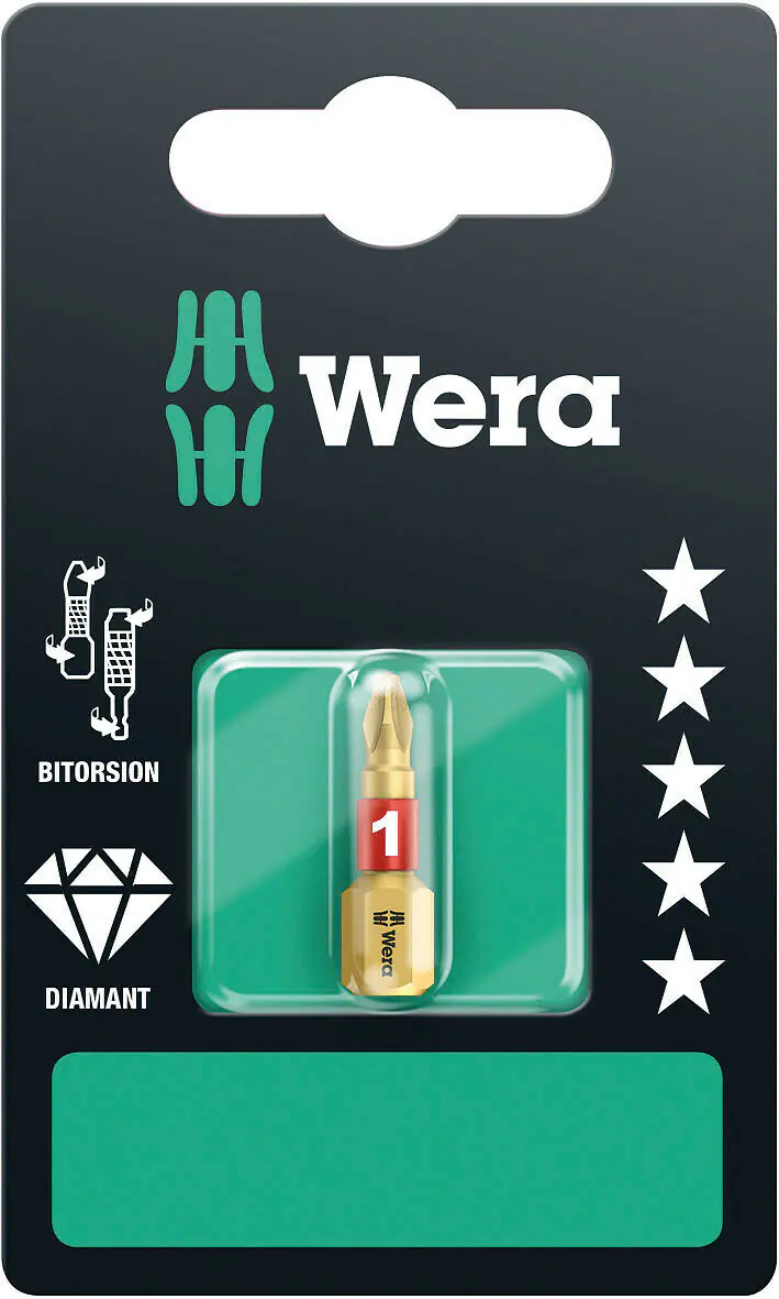Wera Bit 851/1 BDC SB PH 1 mm