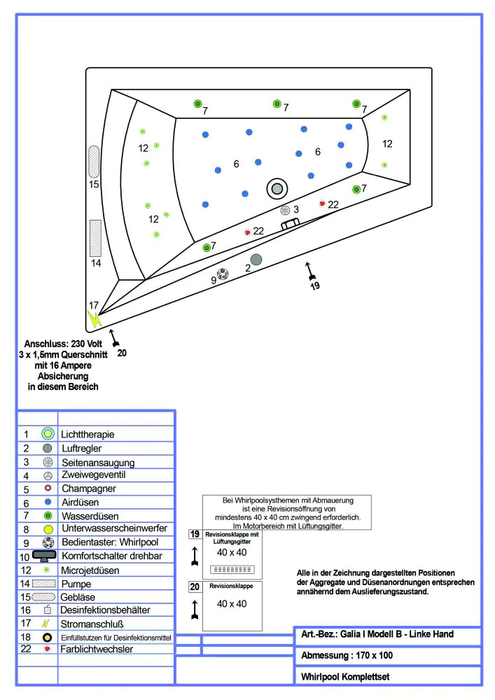 Ottofond Whirlpool-Komplettset Galia I 170 cm, weiß Ottofond Whirlpool-Komplettset Galia I 170 cm, weiß