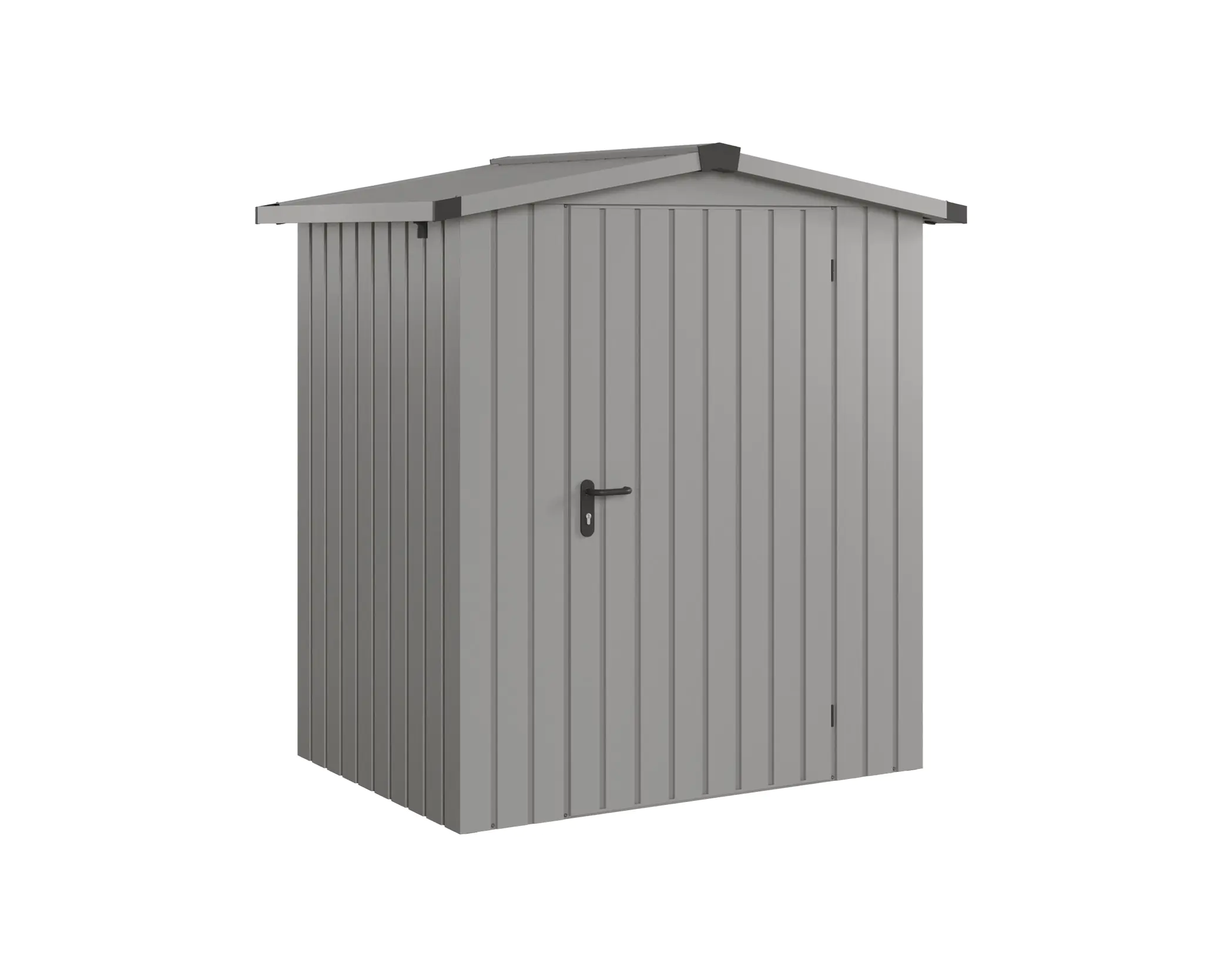 EcoStar Metallgerätehaus Euroline ESD1 graualuminium 166 x 118 cm 1-flg. EcoStar Metallgerätehaus Euroline ESD1 graualuminium 166 x 118 cm 1-flg.