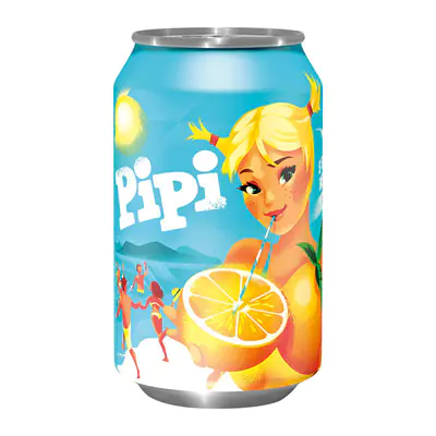 Pipi Orangen-Limonade Dose 12 x 0,33 l EINWEG Pipi Orangen-Limonade Dose 12 x 0,33 l EINWEG