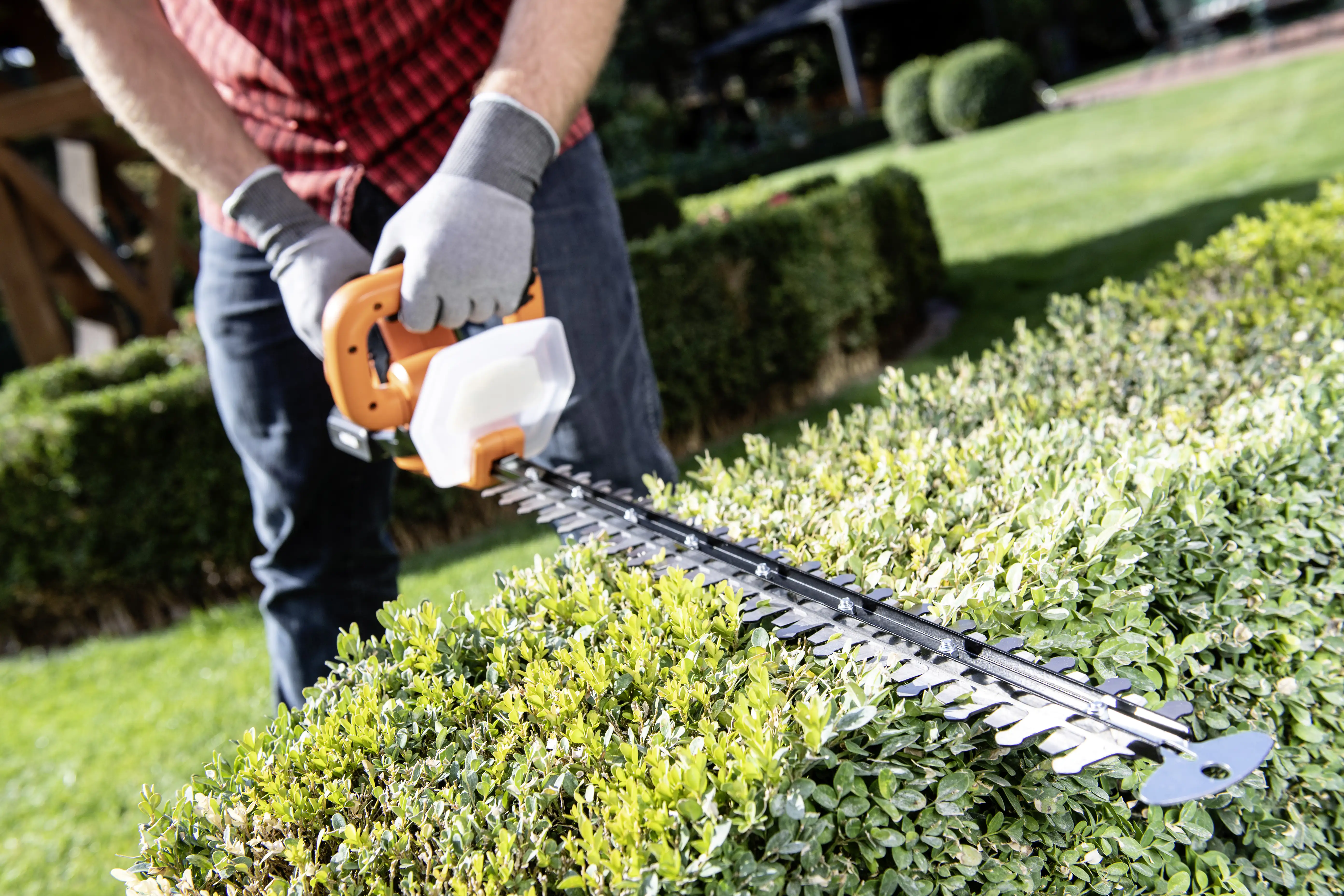 4010951766494_1735991 Primaster Akku-Heckenschere PMAHS 2025 inkl. Akku und Schnellladegerät