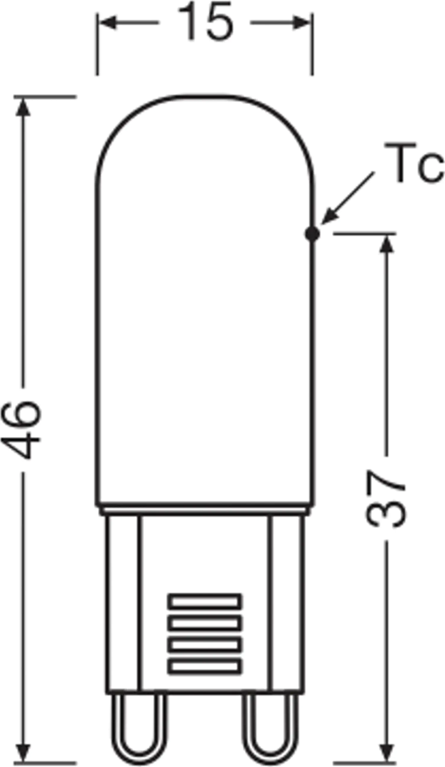 Osram LED Stiftsockellampe Pin20 G9 1,8 W warmweiß Osram LED Stiftsockellampe Pin20 G9 1,8 W warmweiß