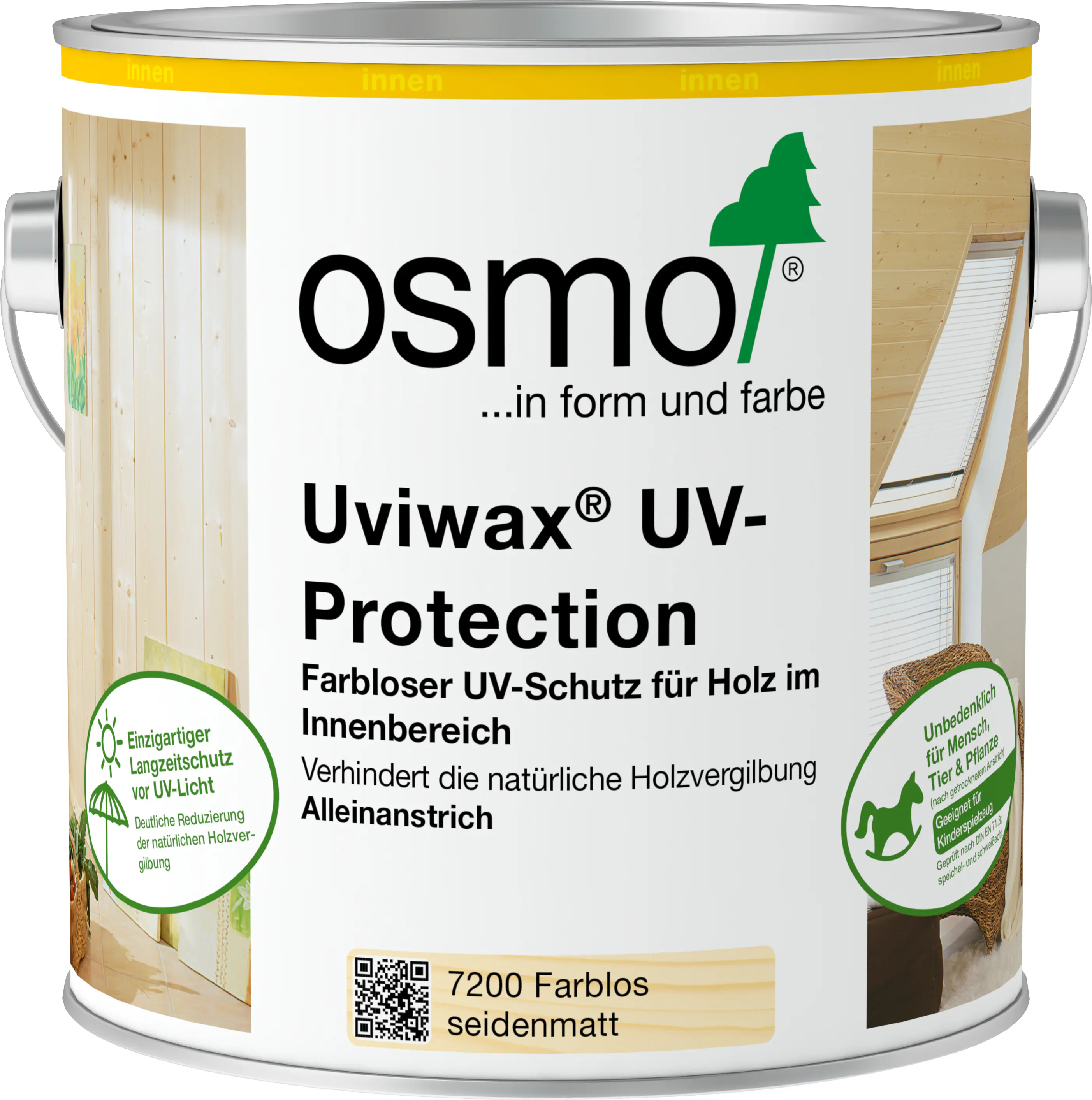 Osmo Uviwax UV-Schutz 2,5 L farblos