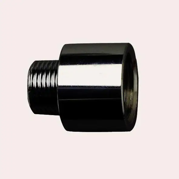 Cornat Reduzierstück messing verchromt 1/2" x 3/8" Innen- und Außengewinde