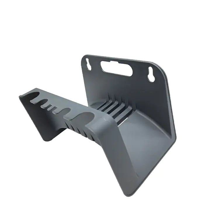 Primaster Schlauchhalter für Gartenschlauch grau