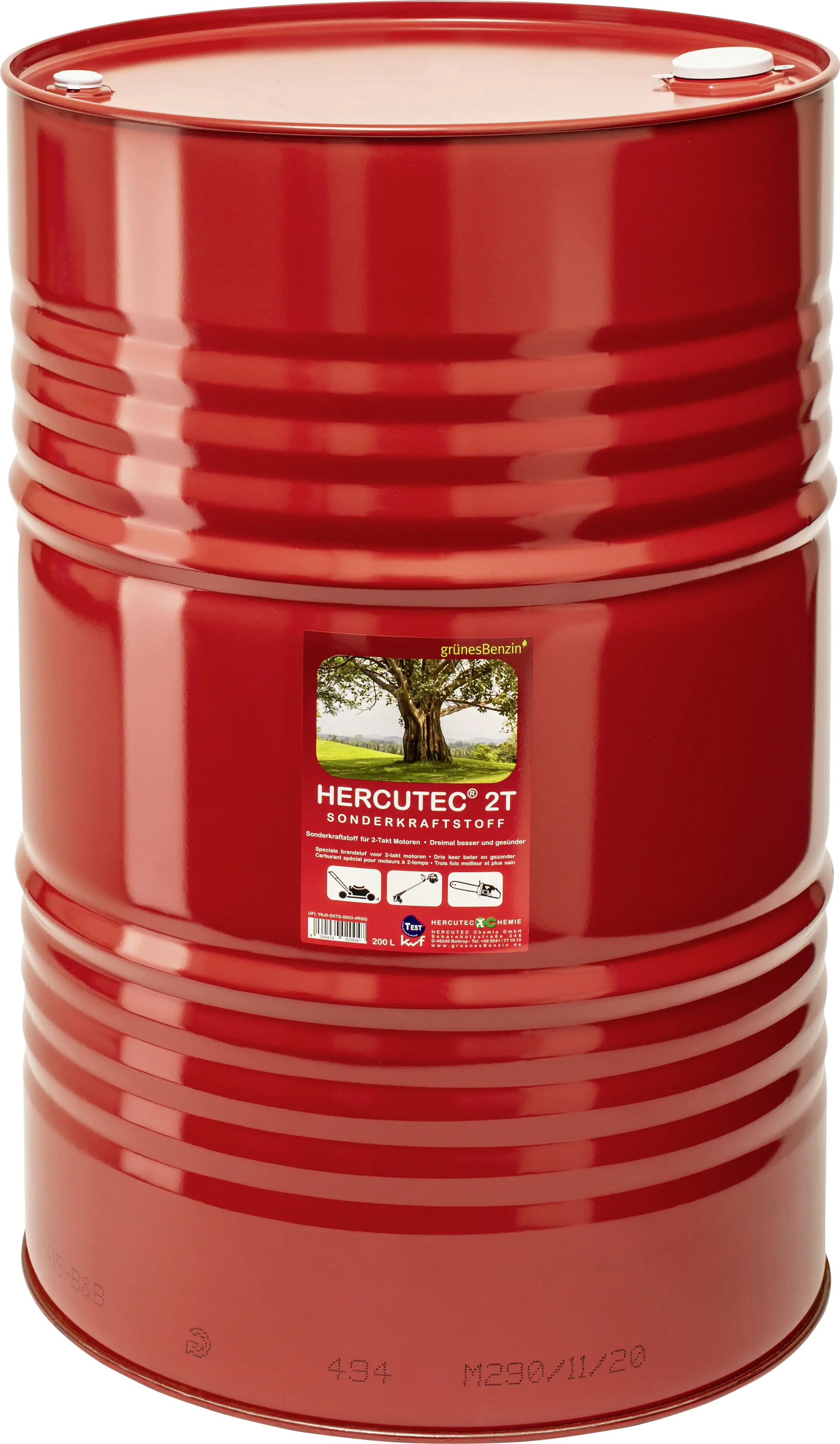 Hercutec 2 Takt Gemisch 200 L