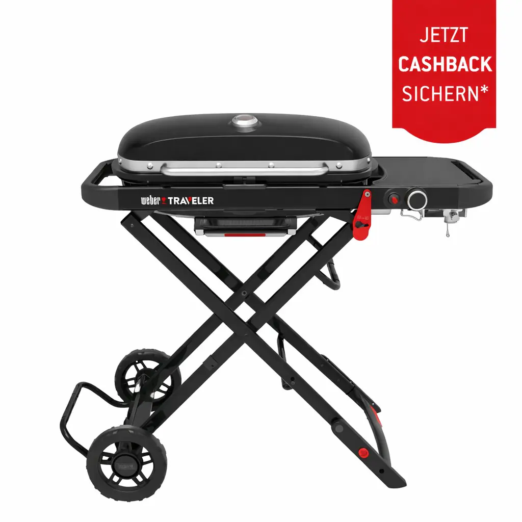 Weber Gasgrill Traveler Grillfläche: 63 x 34 cm