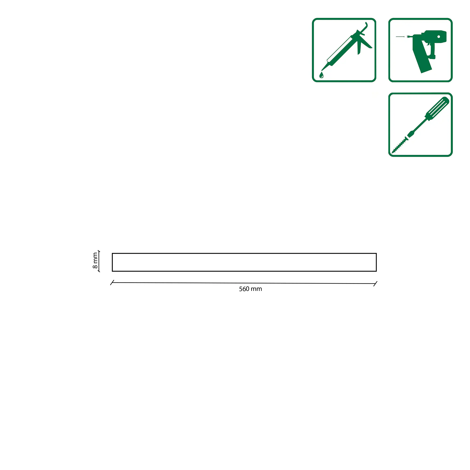 Neuhofer Akustikpaneel Rolling 70s 240 x 56 x 0,8 cm