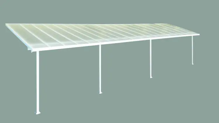 Canopia Terrassendach 1155 x 300 cm weiß