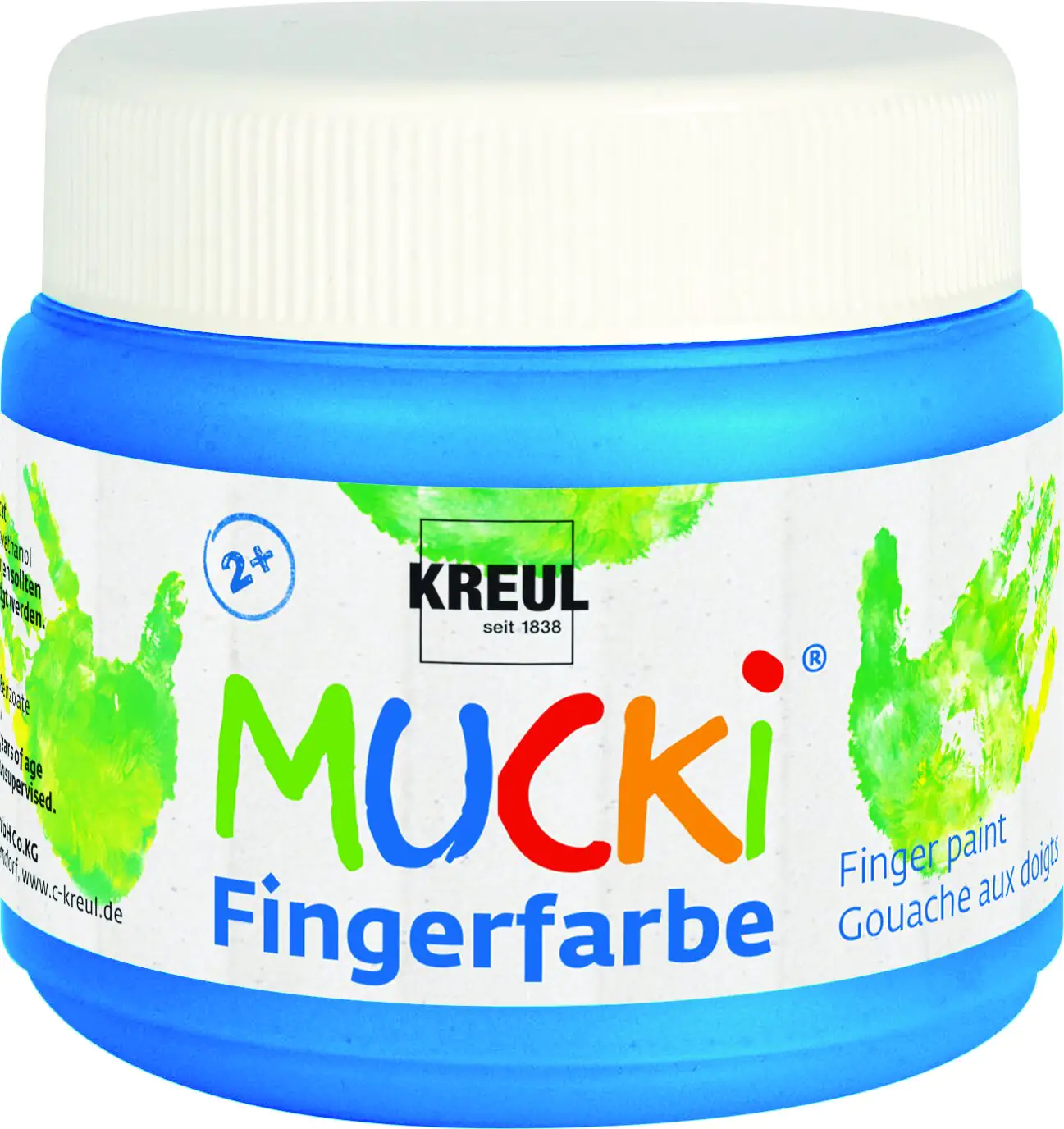 Kreul Mucki Fingerfarbe blau 150 ml