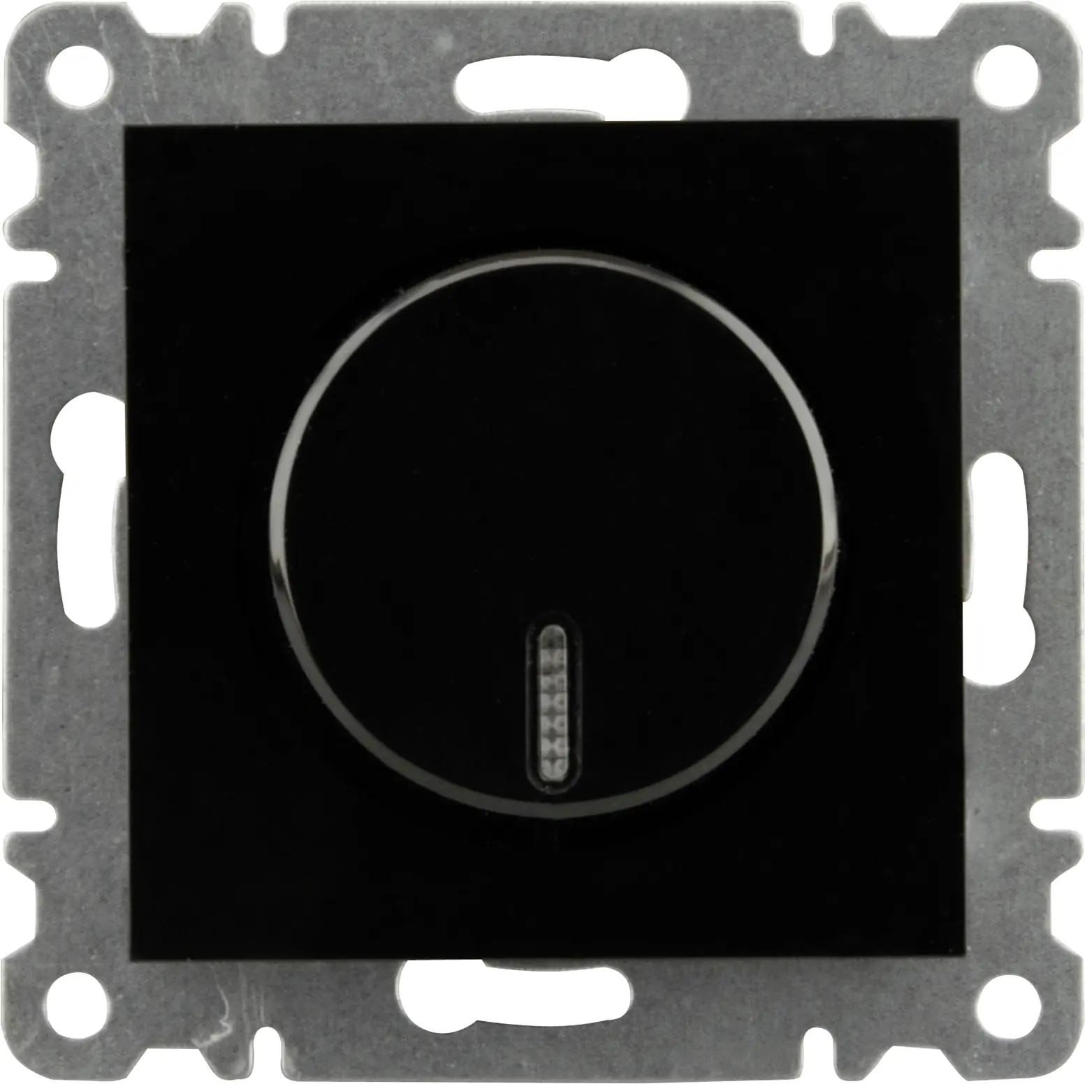 Unitec Dimmer schwarz schwarz, Serie Karea, elektrische Trafos Unitec Dimmer schwarz schwarz, Serie Karea, elektrische Trafos