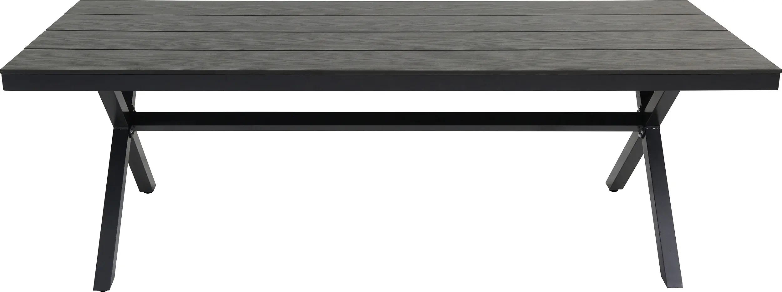 Primaster Gartentisch Turin 220 x 90 cm anthrazit