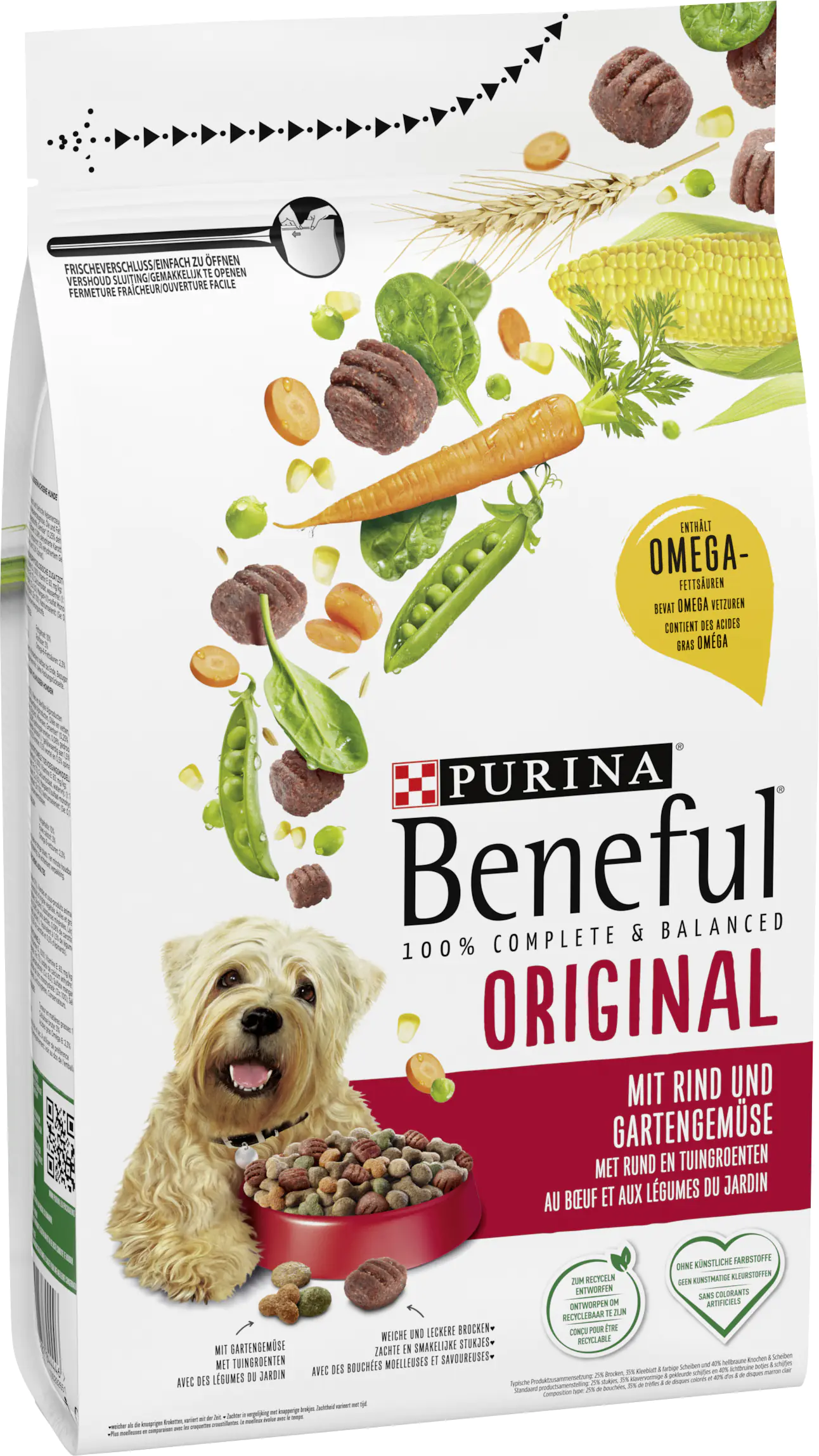 Beneful Hundefutter Original mit Rind & Gartengemüse 1,4 kg Beneful Hundefutter Original mit Rind & Gartengemüse 1,4 kg