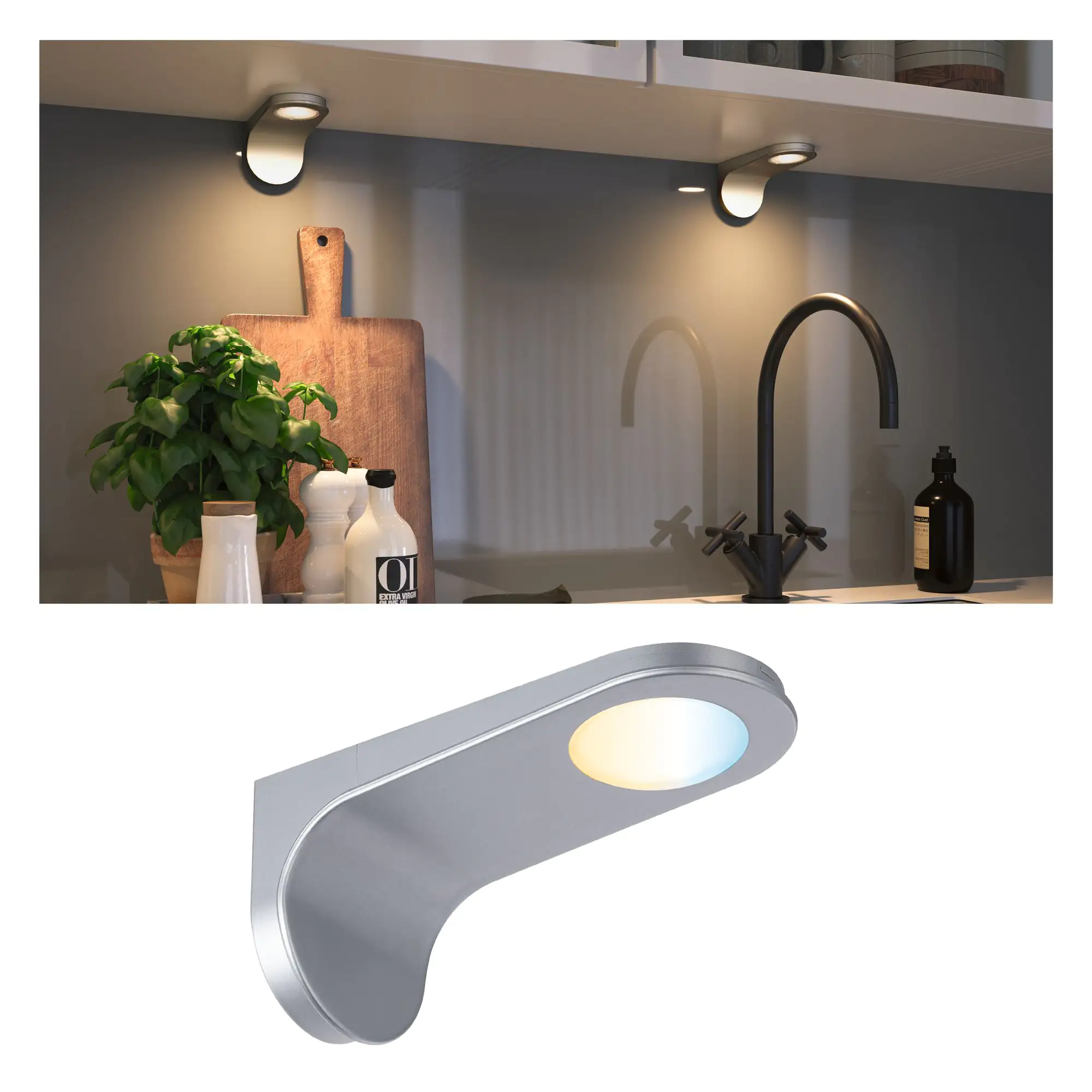 4000870999561 Paulmann Clever Connect Spot Neda Chrom matt tunable White