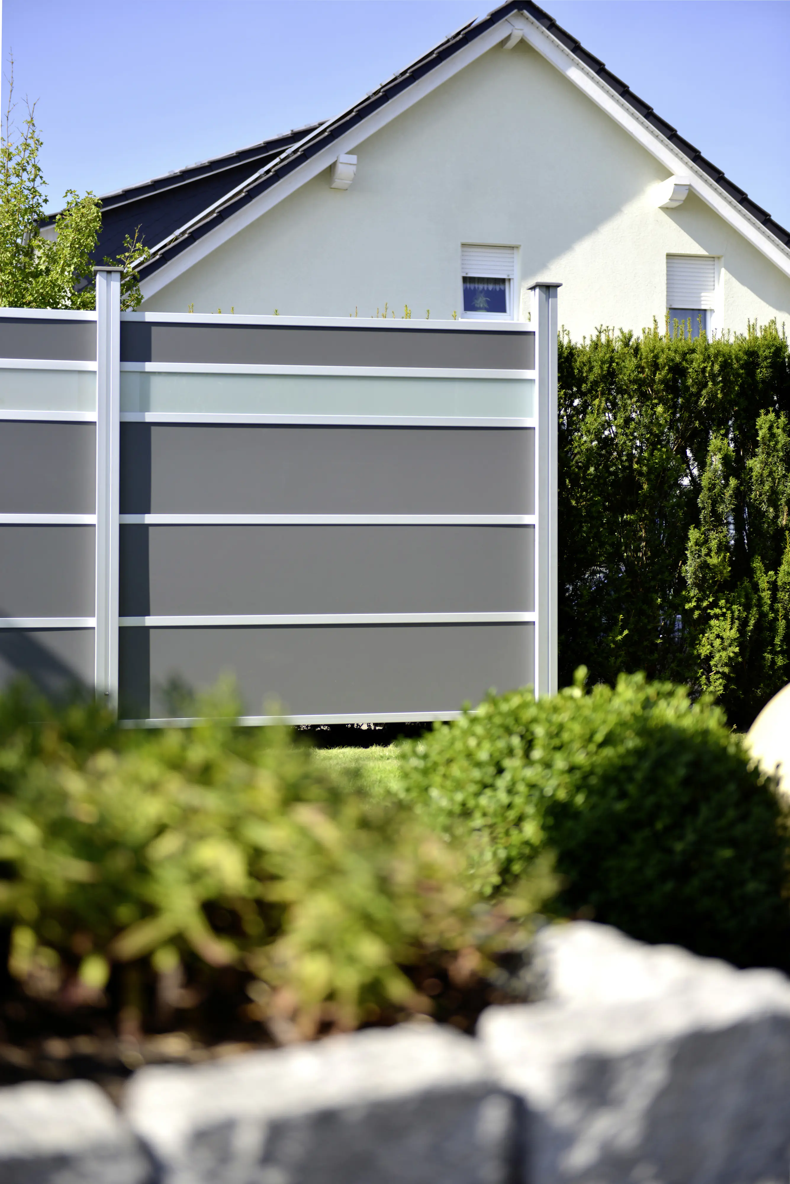 Osmo Creativprofil HPL Elegance 184 x 18 cm, Glas (ESG) cremeweiß