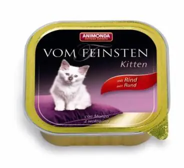 Animonda Vom Feinsten Kitten Katzennassfutter mit Rind, 100 g Animonda Vom Feinsten Kitten Katzennassfutter mit Rind, 100 g