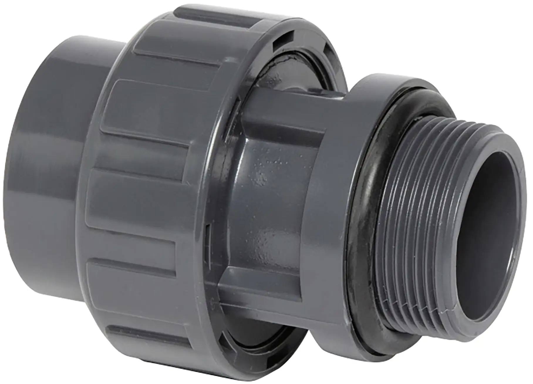 Steinbach PVC Übergangsverschraubung PN 10 D 50 / AG 1 1/2 O-Ring