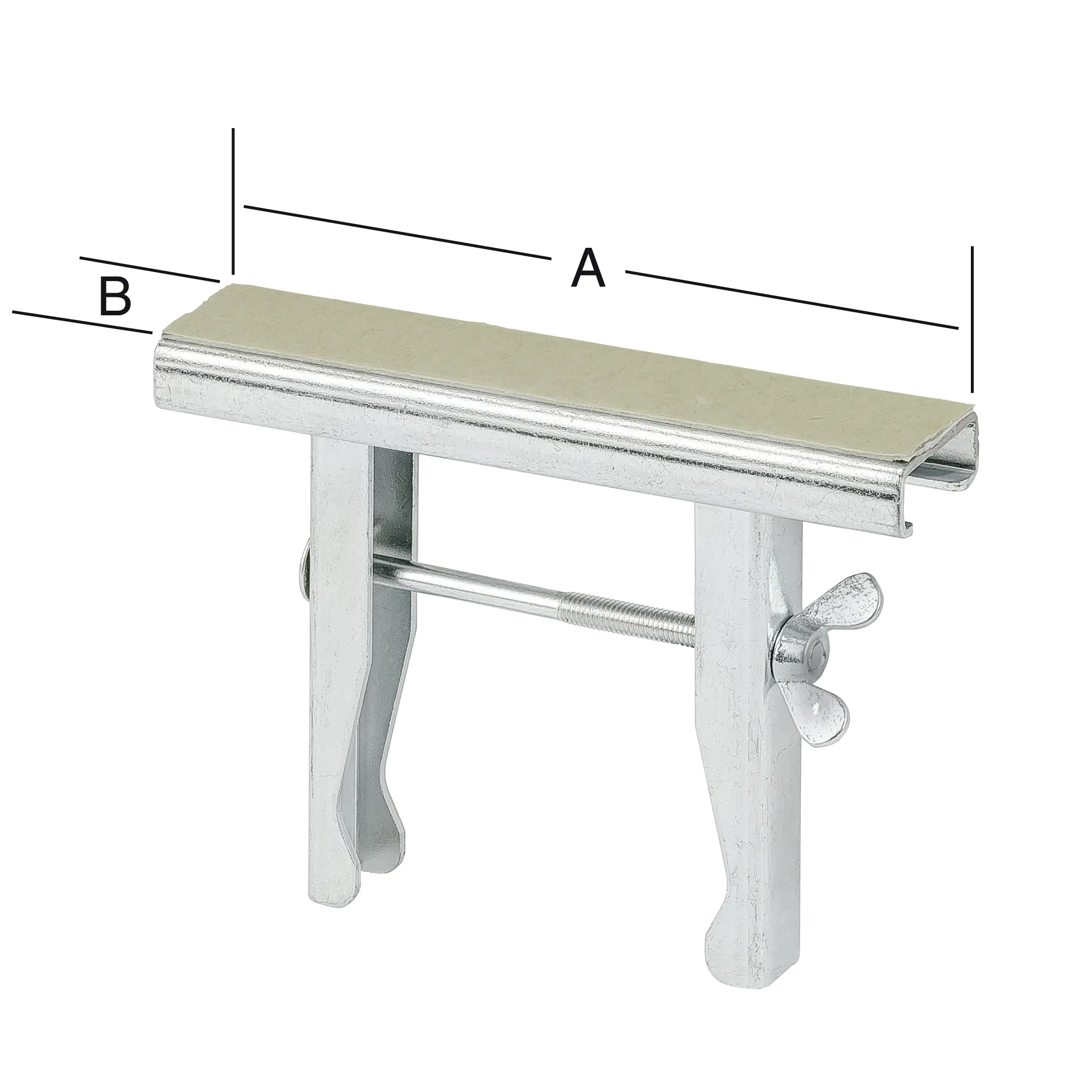Vormann Heizkörper-Konsolen weiß 15 x 3.2 cm