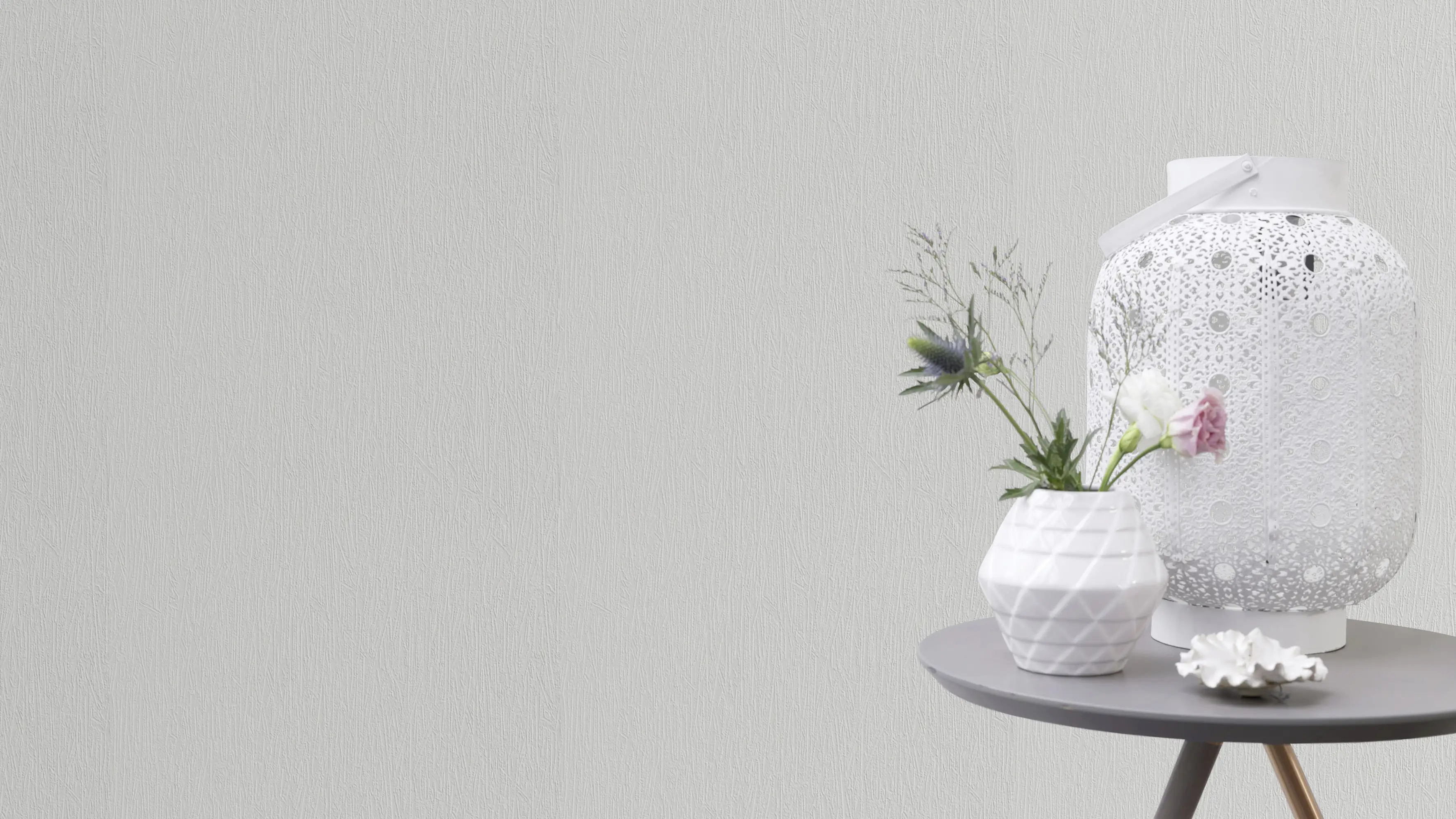 Rasch Vliestapete 767209 Wallton uni längstruktur Natur 10,05 x 0,53 m 