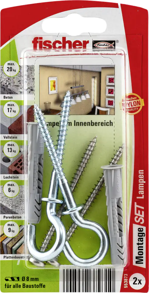 4048962379310 Fischer Montage-Set Lampen