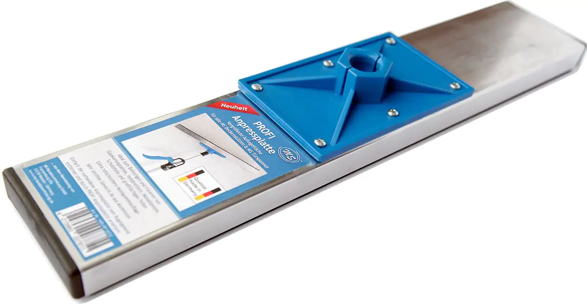 Profispann Anpressplatte Alu Dritte Hand 40 x 8 cm