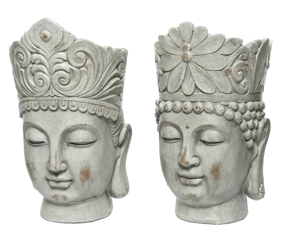 8720093800593 Pflanzgefäß Budhha 29 x 32 x 49 cm