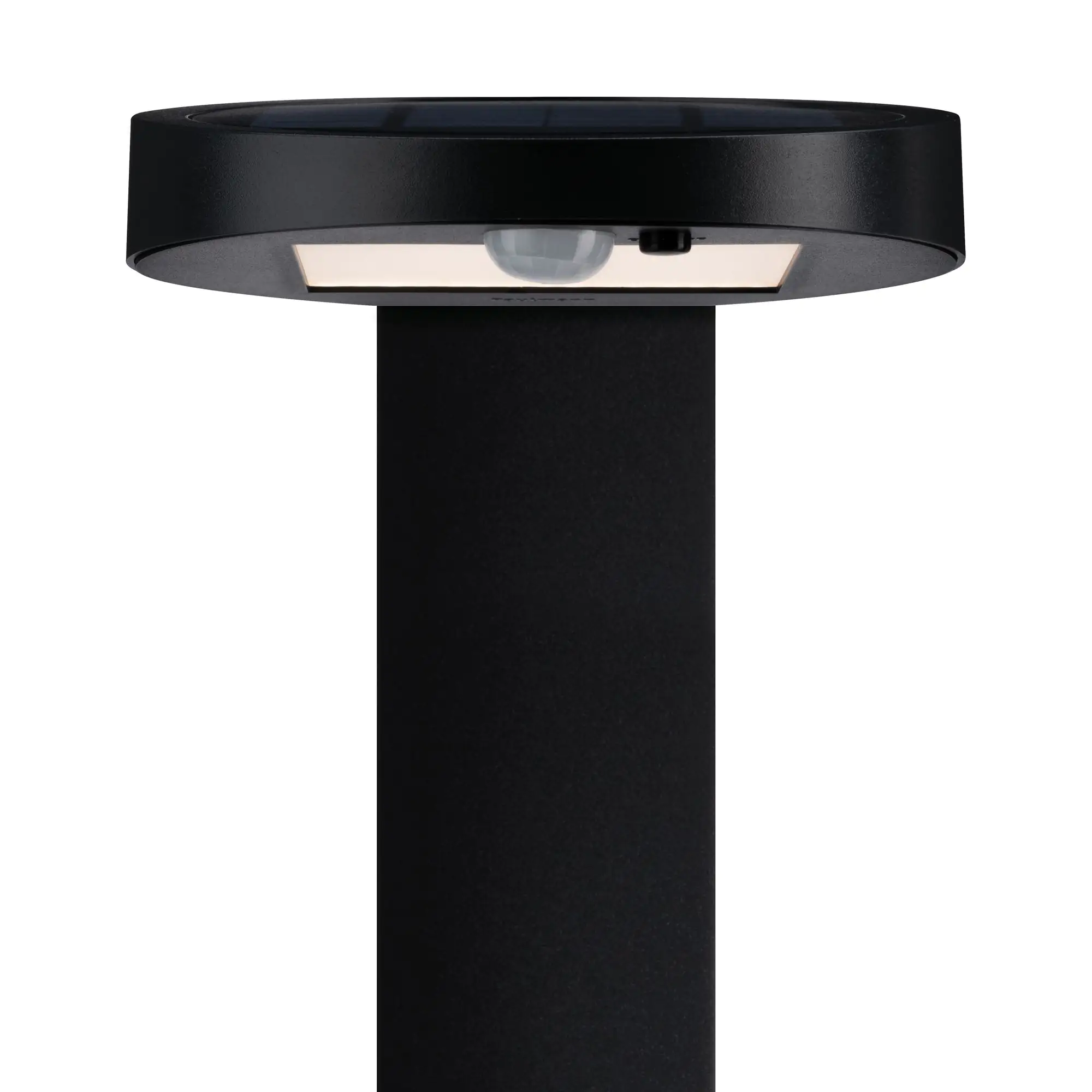 Paulmann LED Solar-Pollerleuchte Ryse anthrazit warmweiß Bewegungsmelder