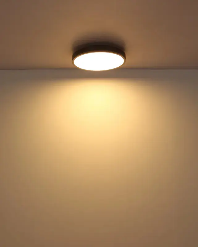 Globo Deckenleuchte Doro 45 x 8,5 cm Ø x H silber warmweiß