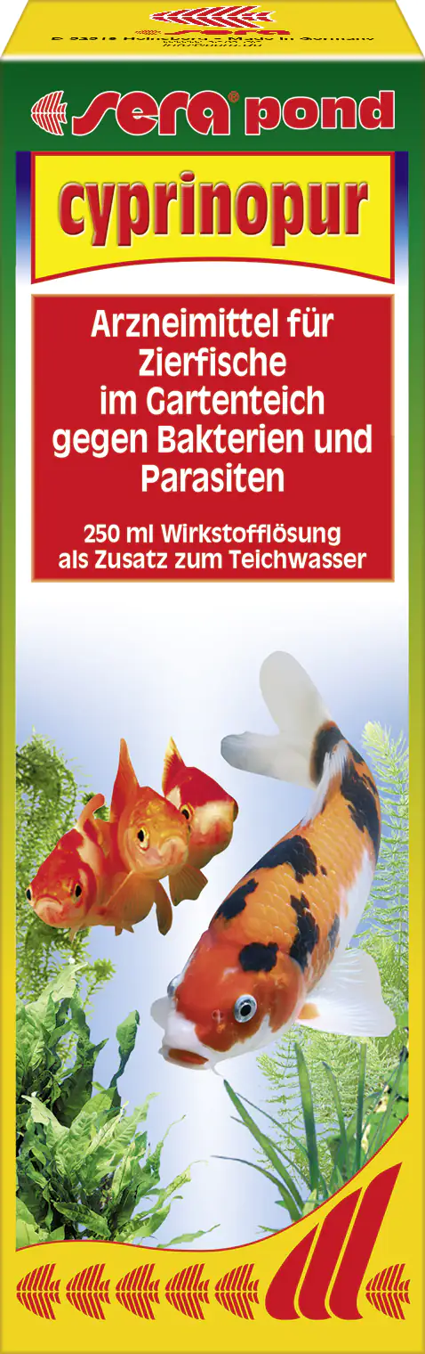 Sera Pond Arzneimittel für Teichfische Cyprinopur 250 ml