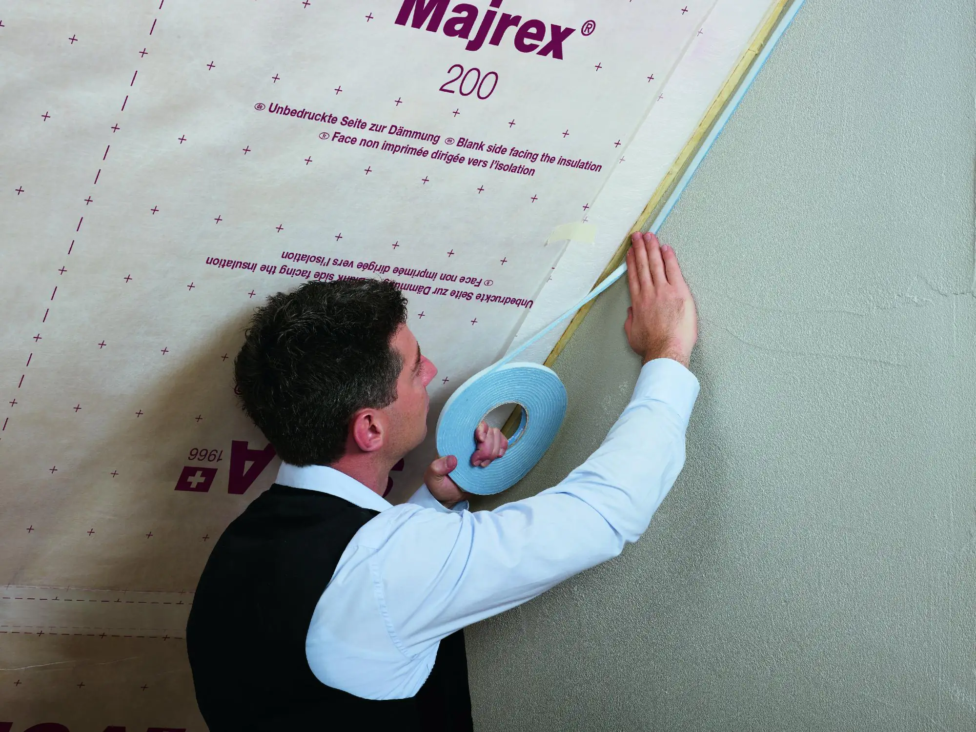 Siga Anschlussband Primur 8 m x 1,2 cm blau