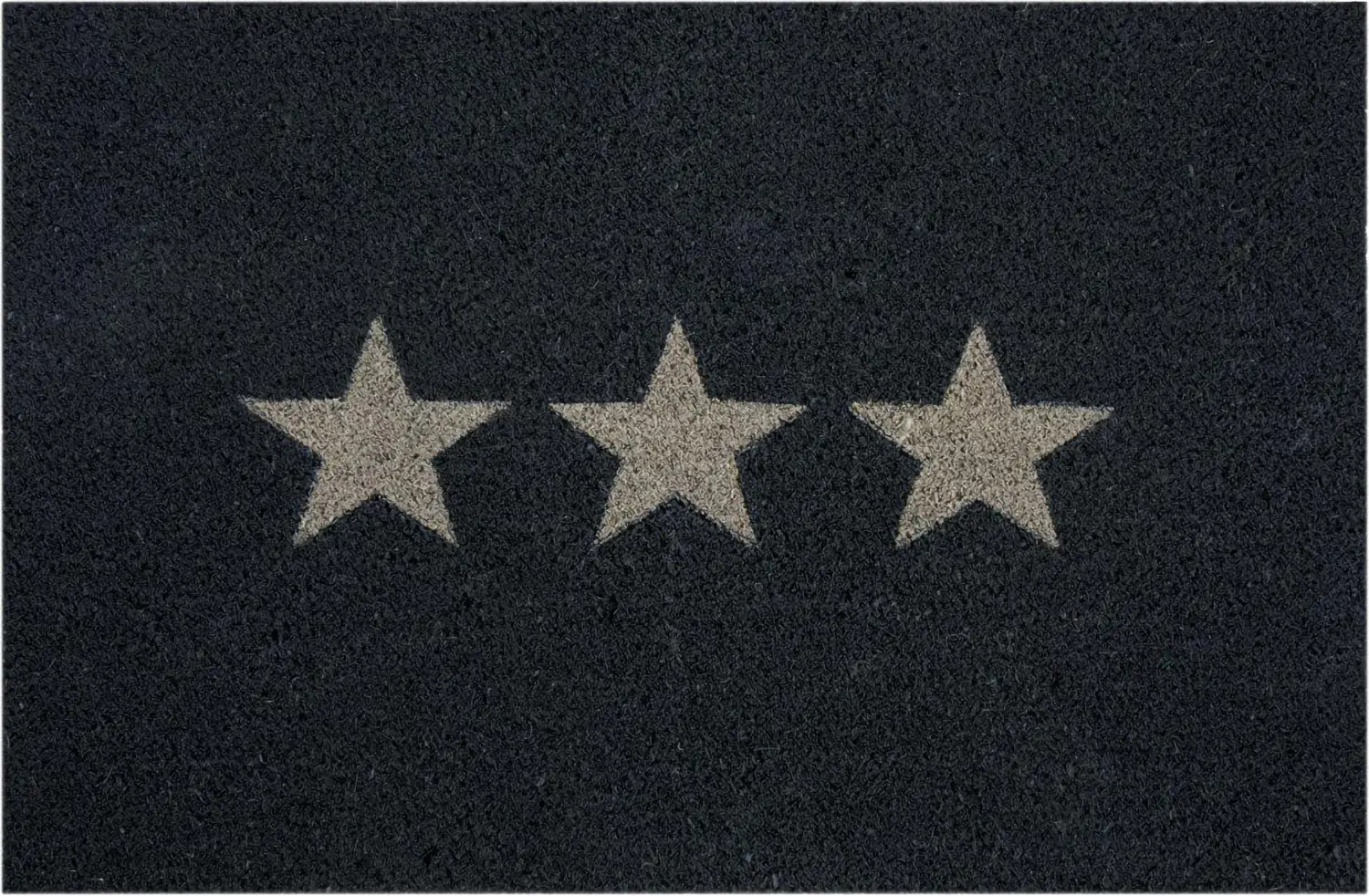 Fußmatte Stars Kokos dunkelgrau, 40 x 60 cm Fußmatte Stars Kokos dunkelgrau, 40 x 60 cm