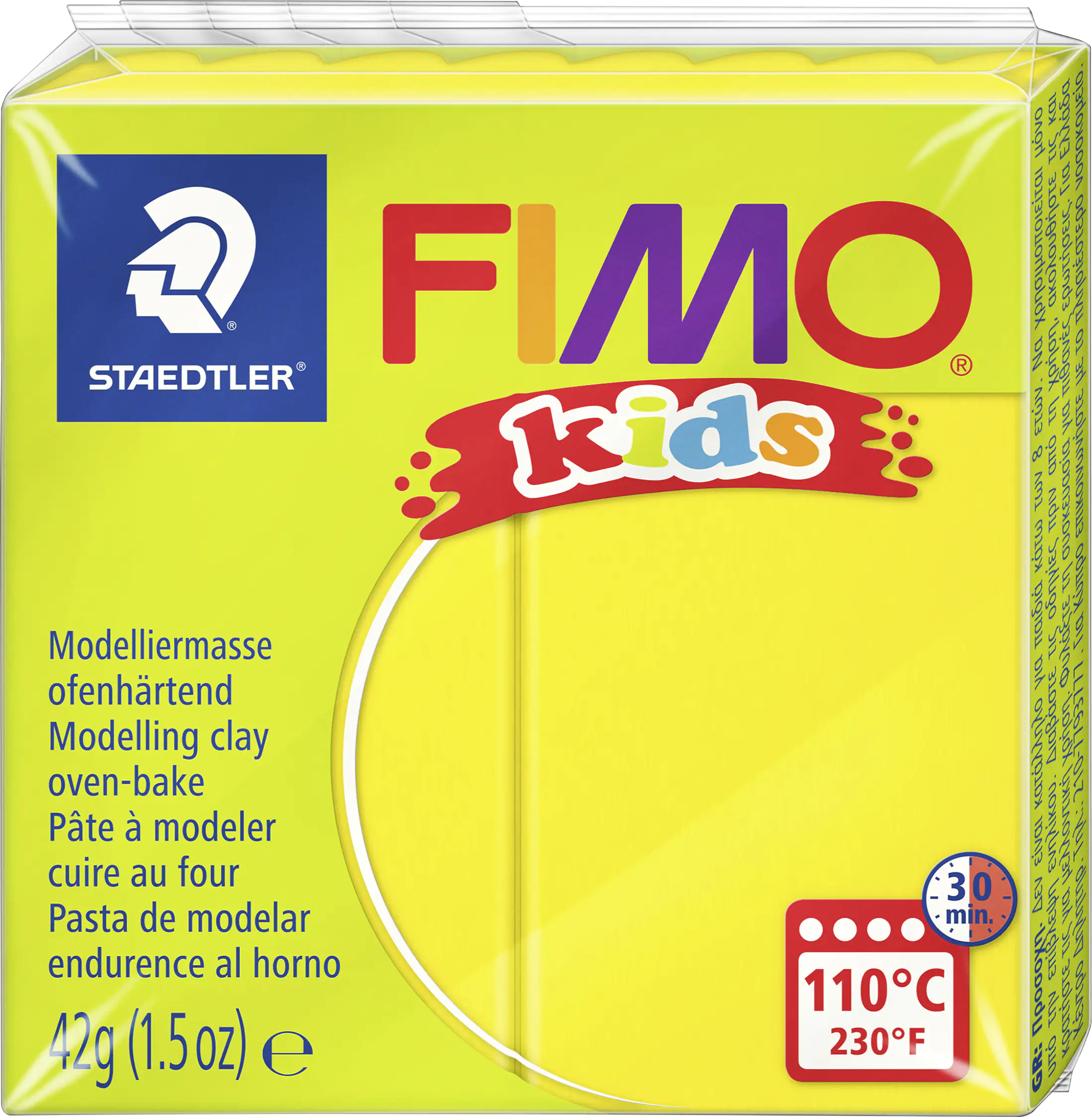 4007817805022 Fimo Kids Modelliermasse gelb 42 g