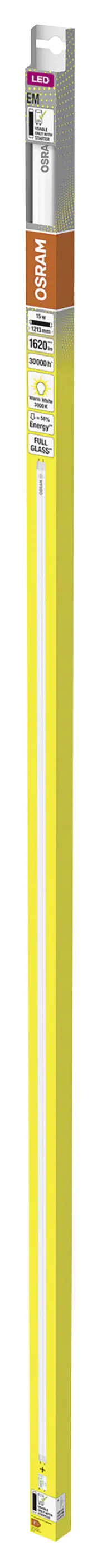 Osram LED Röhre T8 1,2 m G13 15 W warmweiß