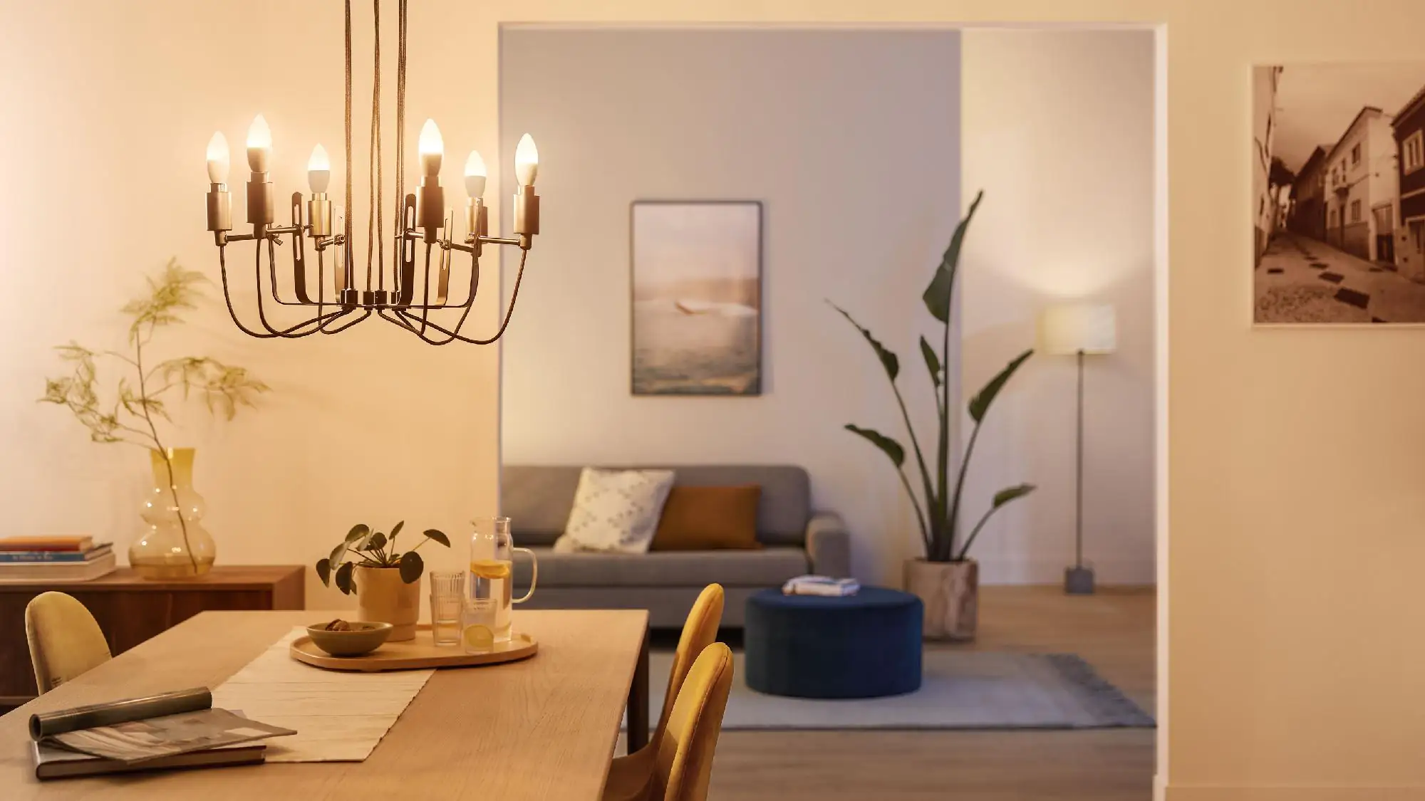 Philips Smart LED Leuchtmittel Tunable White C37 E14 Kerzenform 4,9 W Philips Smart LED Leuchtmittel Tunable White C37 E14 Kerzenform 4,9 W
