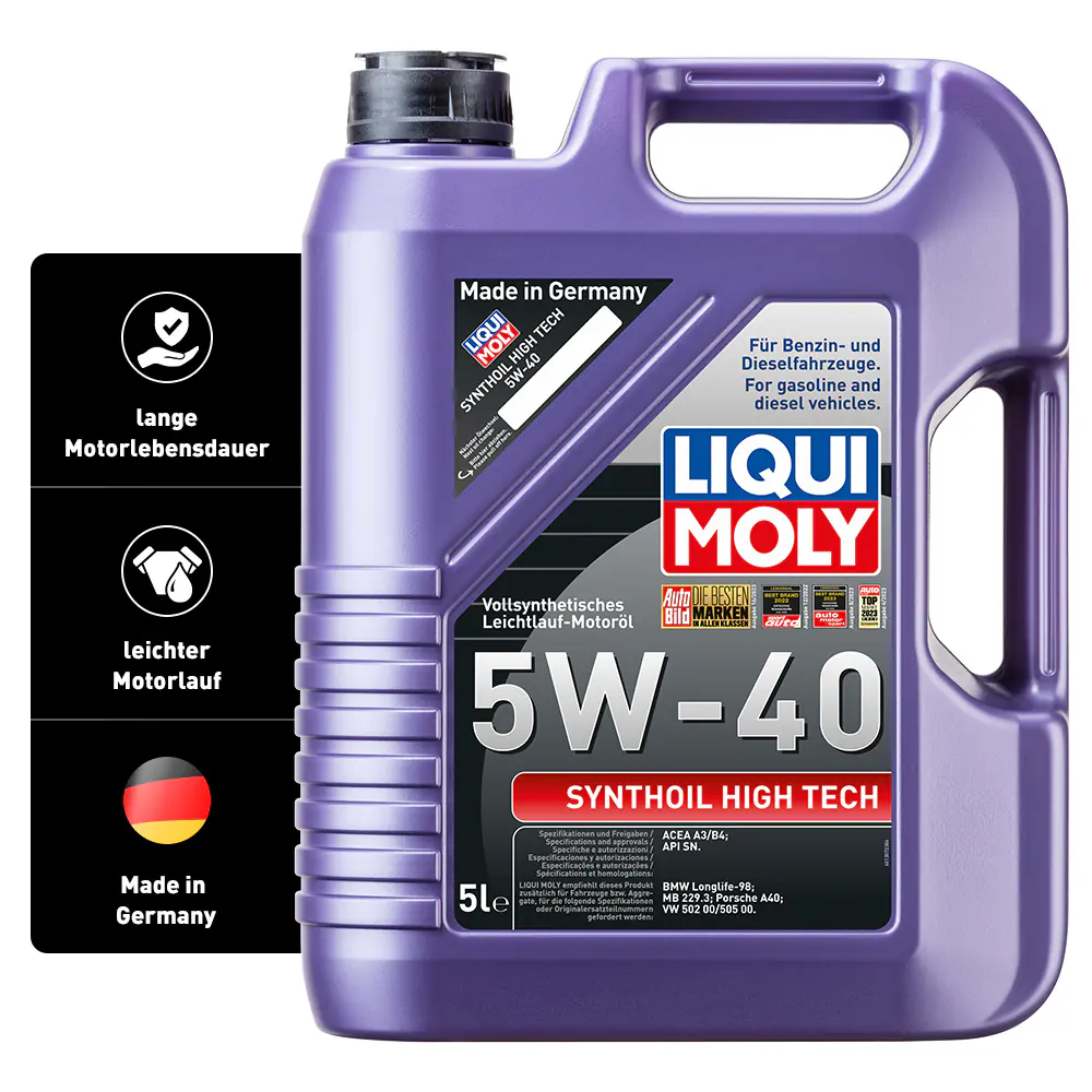 Liqui Moly Motoröl Synthoil High Tech 5W-40 5 L
