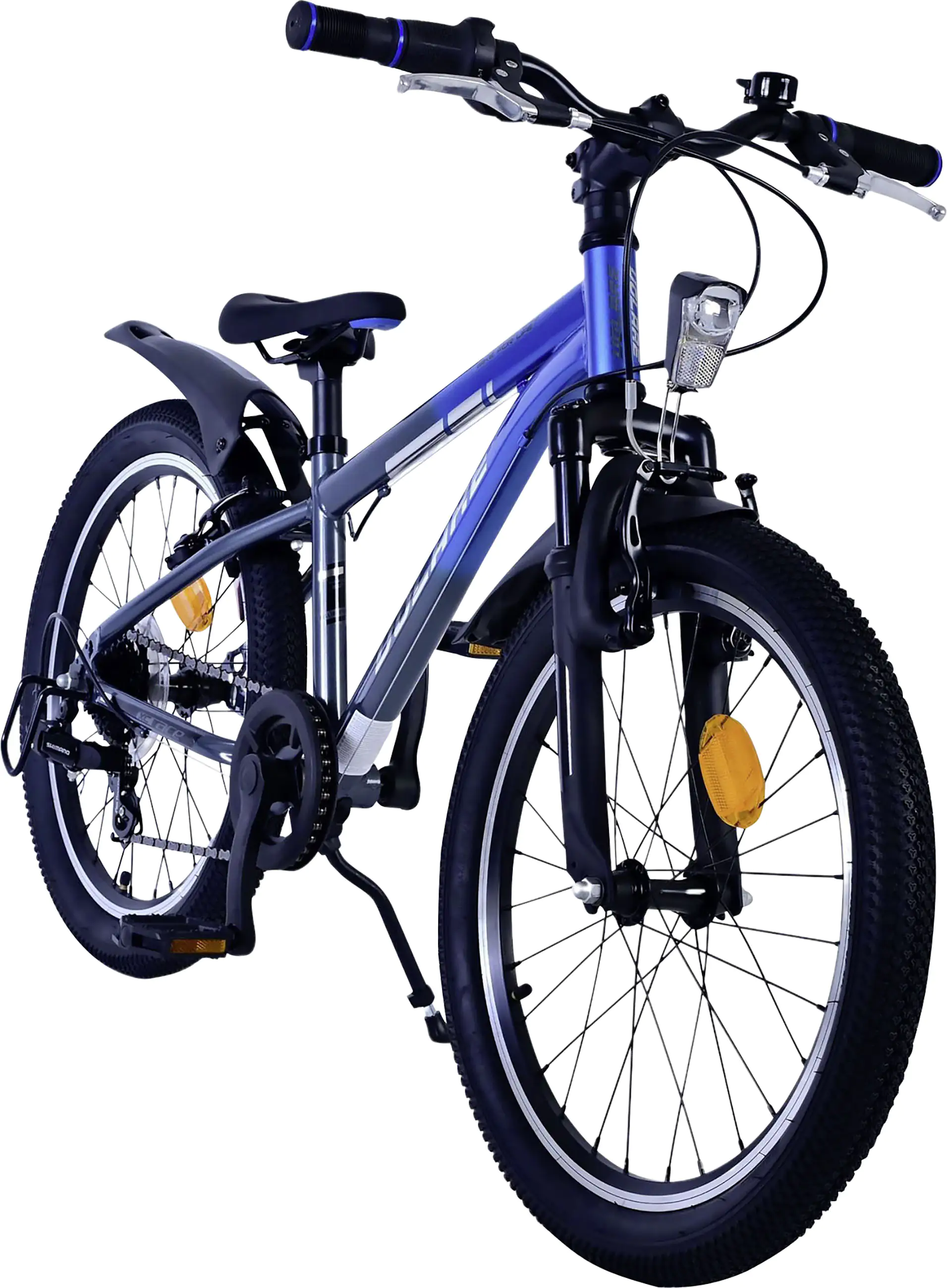 Volare Kinderfahrrad XC Race 20 Zoll 7-Gang blau/grau