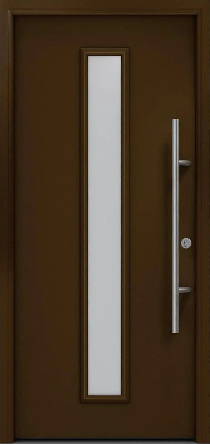 EcoStar Haustür ISOPRO Secur IPS 020 RC2 terrabraun 110 x 210 cm EcoStar Haustür ISOPRO Secur IPS 020 RC2 terrabraun 110 x 210 cm