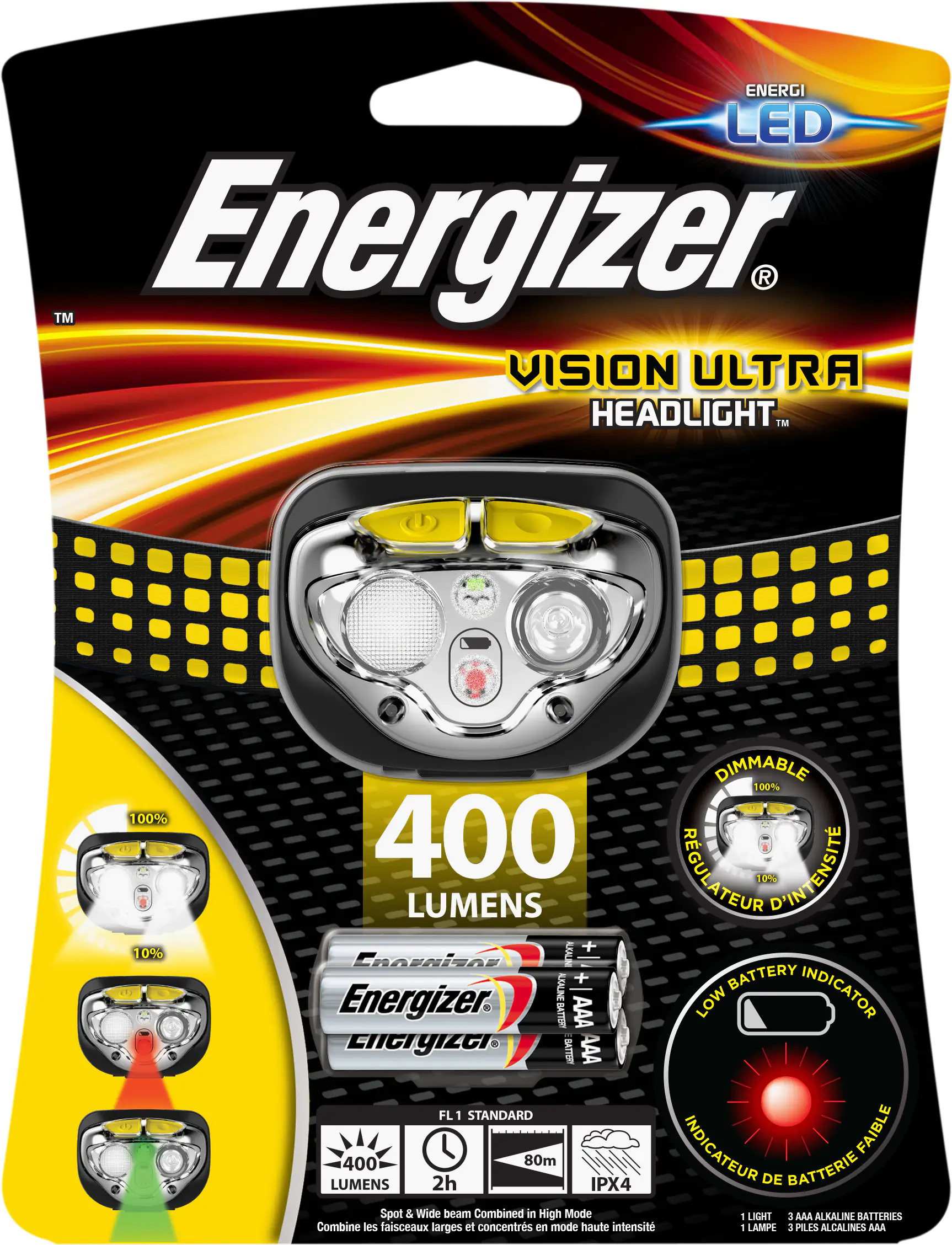 7638900424478_1893886 Energizer Vision Ultra Headlamp Kopflampe