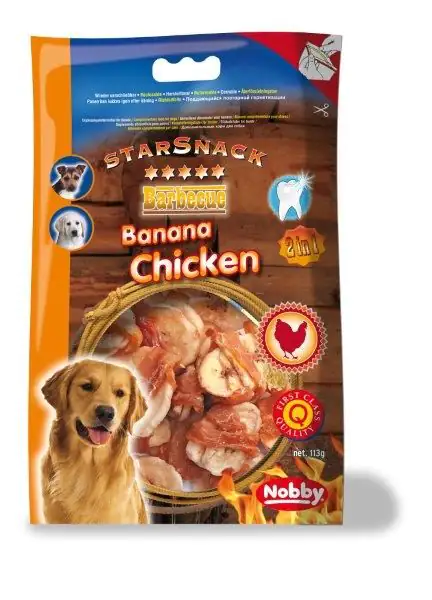Nobby StarSnack Barbecue Banana Chicken 113 g