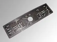 EUFAB Kennzeichenhalter mit Carbonrahmen