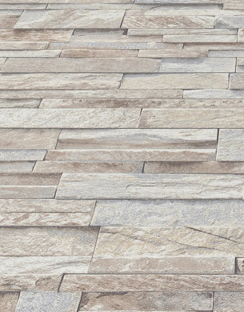 Erismann Vliestapete 02363-10 Steine beige 10,05 x 0,53 m