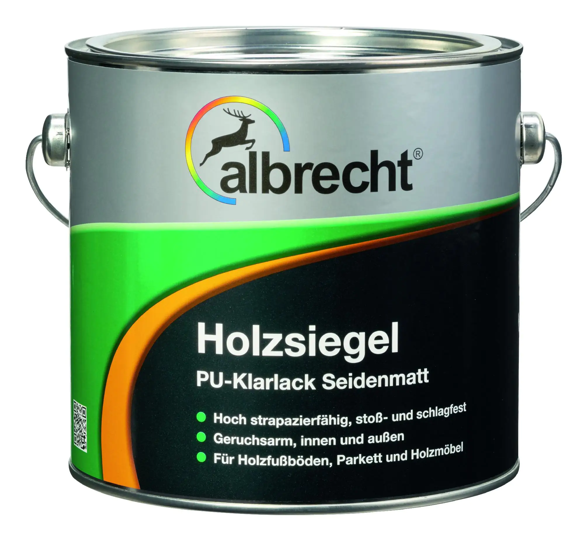 Albrecht Holzsiegel PU 2,5 L farblos seidenmatt