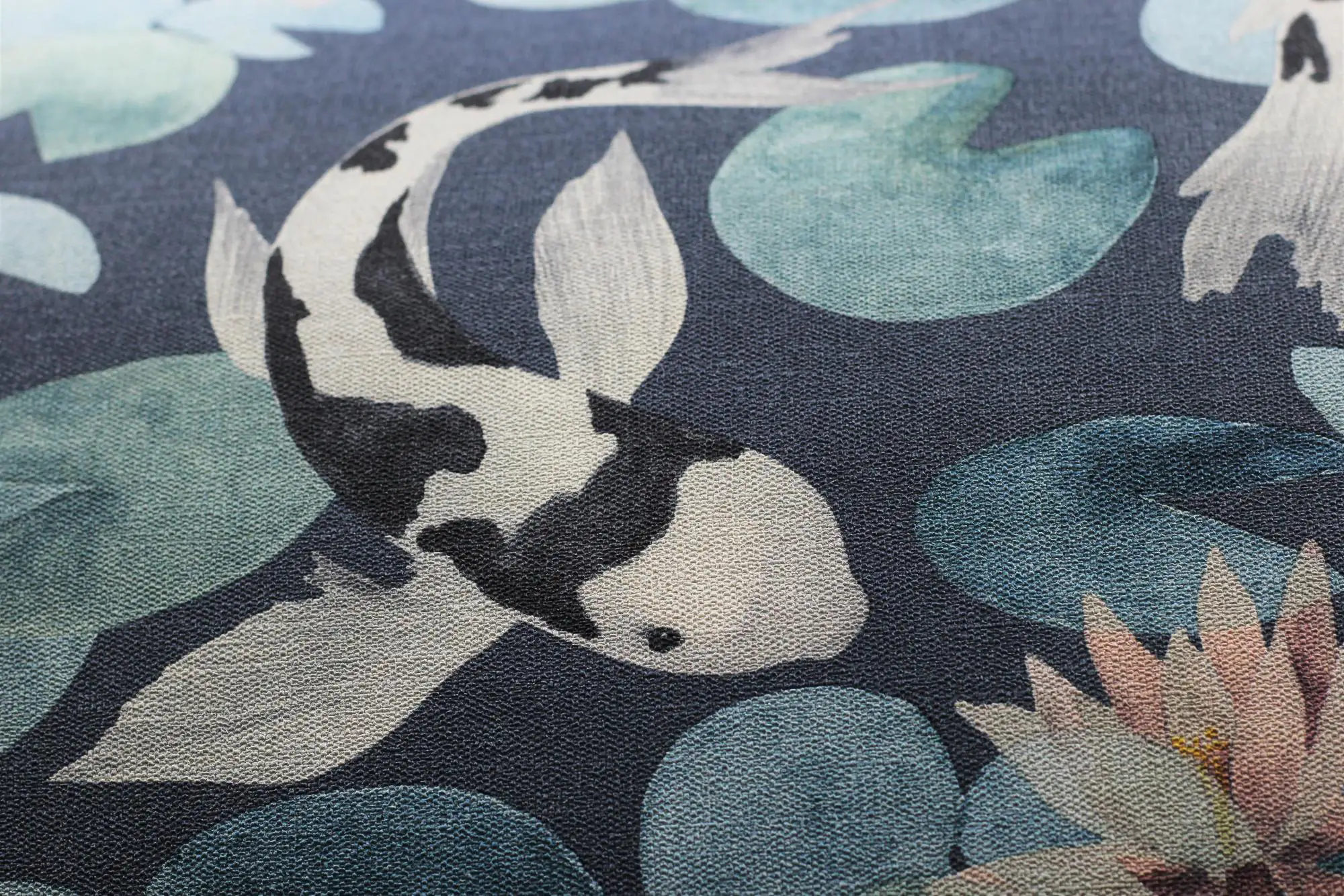Rasch Vliestapete 409444 Kimono koifische blau, 10,05 x 0,53 m Rasch Vliestapete 409444 Kimono koifische blau, 10,05 x 0,53 m