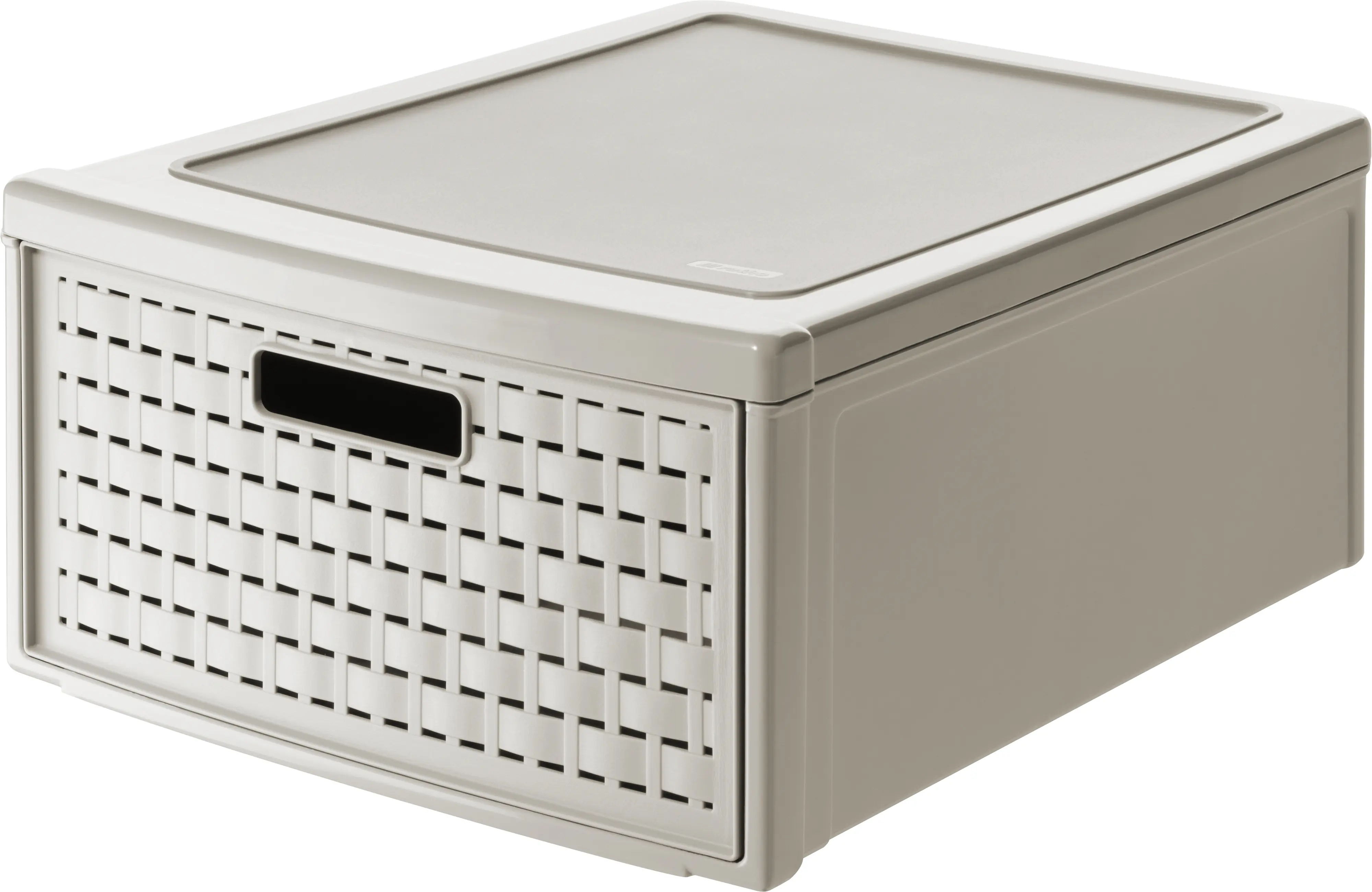 Rotho Schubladenbox Country groß, 19,2 L cappuccino Rotho Schubladenbox Country groß, 19,2 L cappuccino