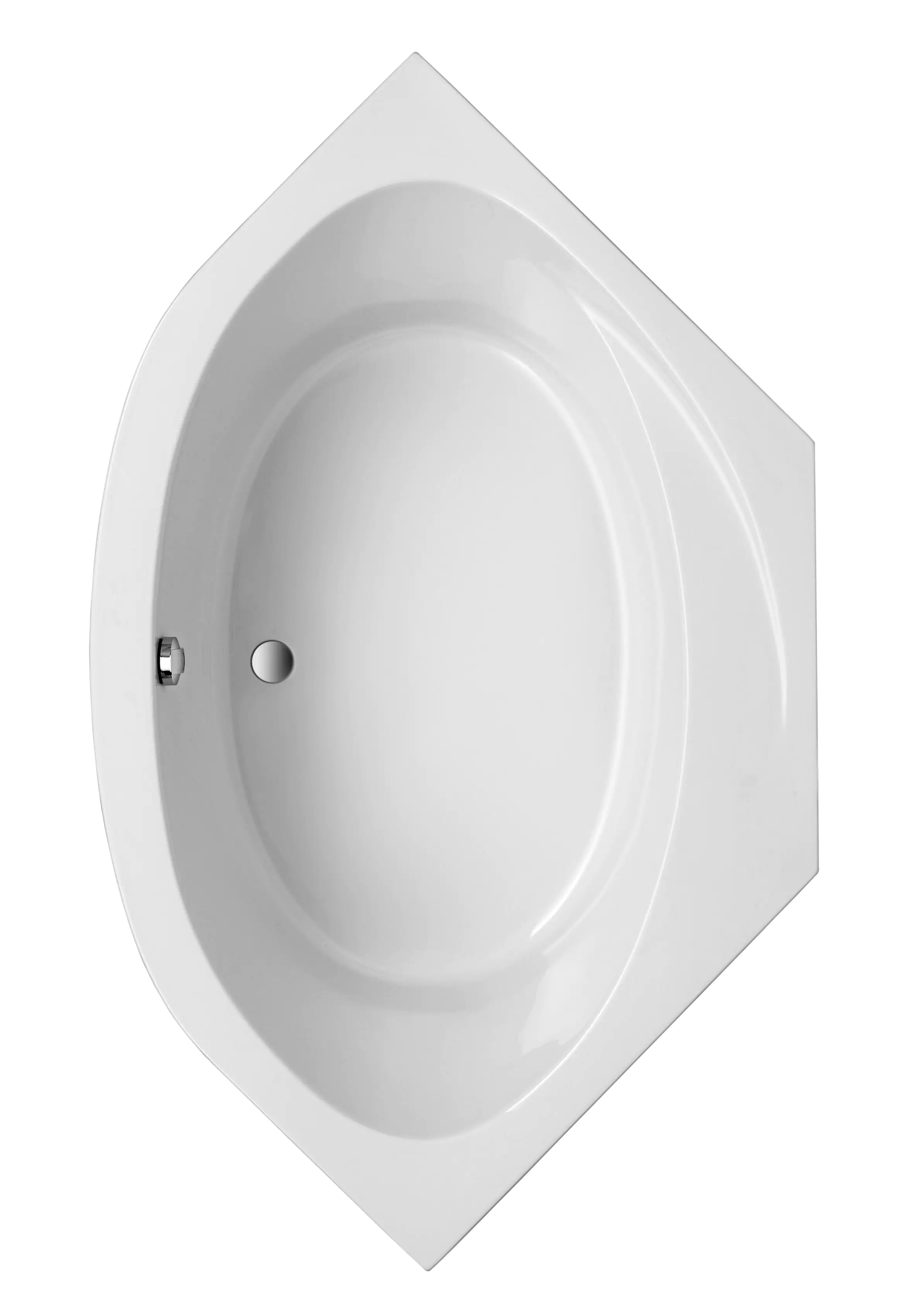 Ottofond Eckwanne Canary 150 x 150 cm, weiß